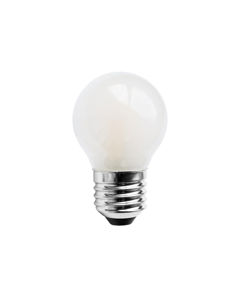 BOMBILLA LED * E27 OPAL ESFERICA – 6.5W - 3000K - 790 Lm - 360º